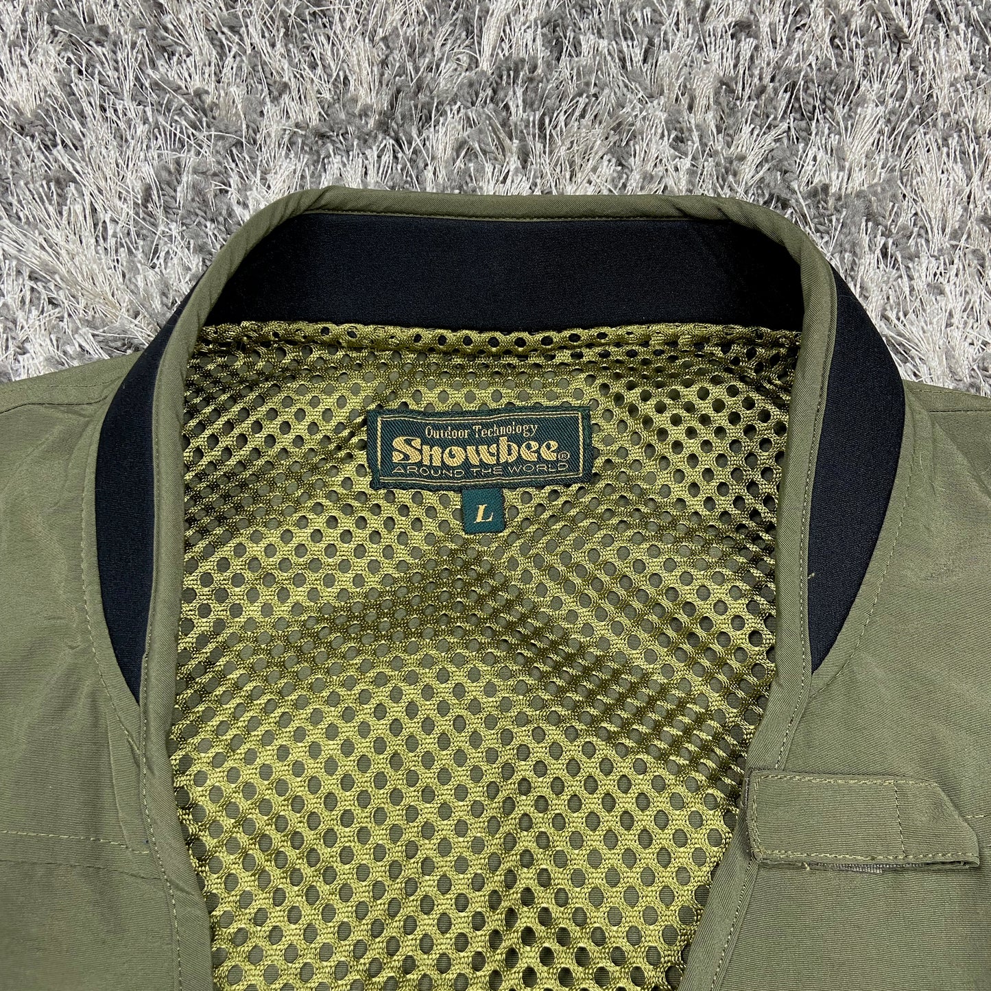 NYLON MULTIPOCKET BONDAGE CARGO VEST 1990s