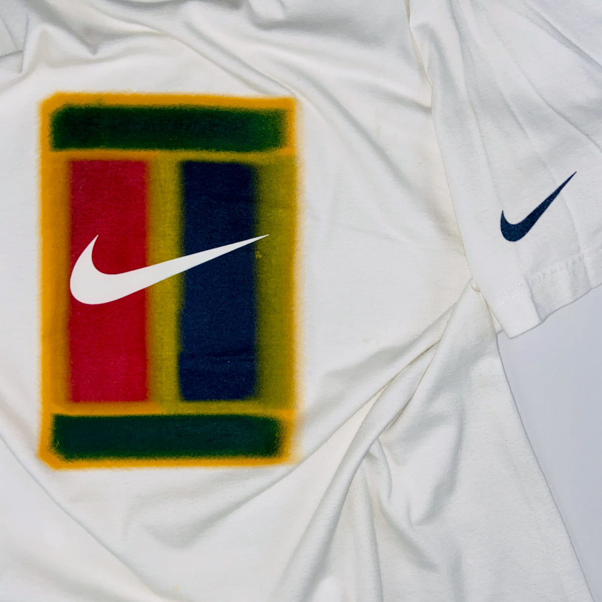 1990s NIKE CHALLENGE COURT BIG LOGO TEE