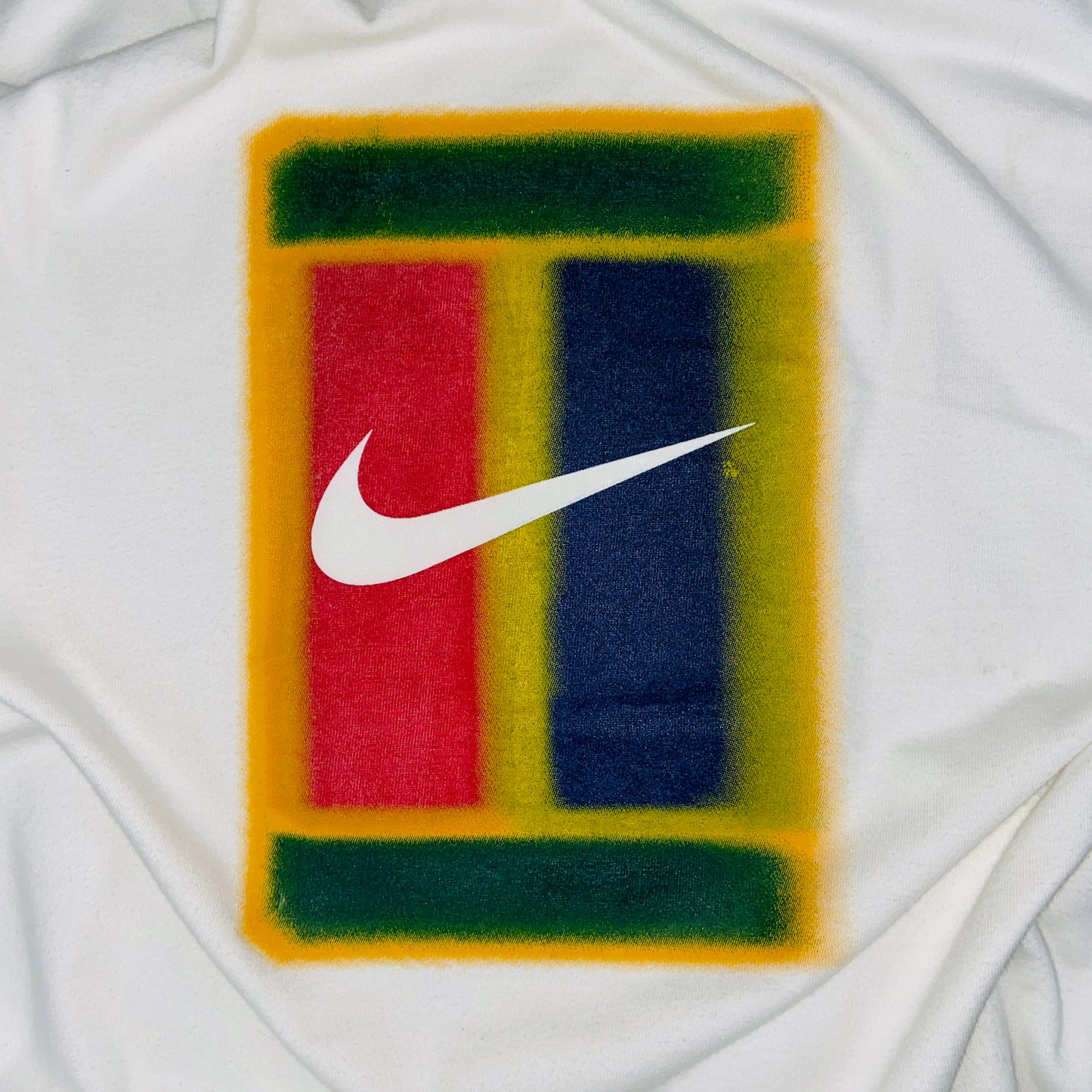 1990s NIKE CHALLENGE COURT BIG LOGO TEE
