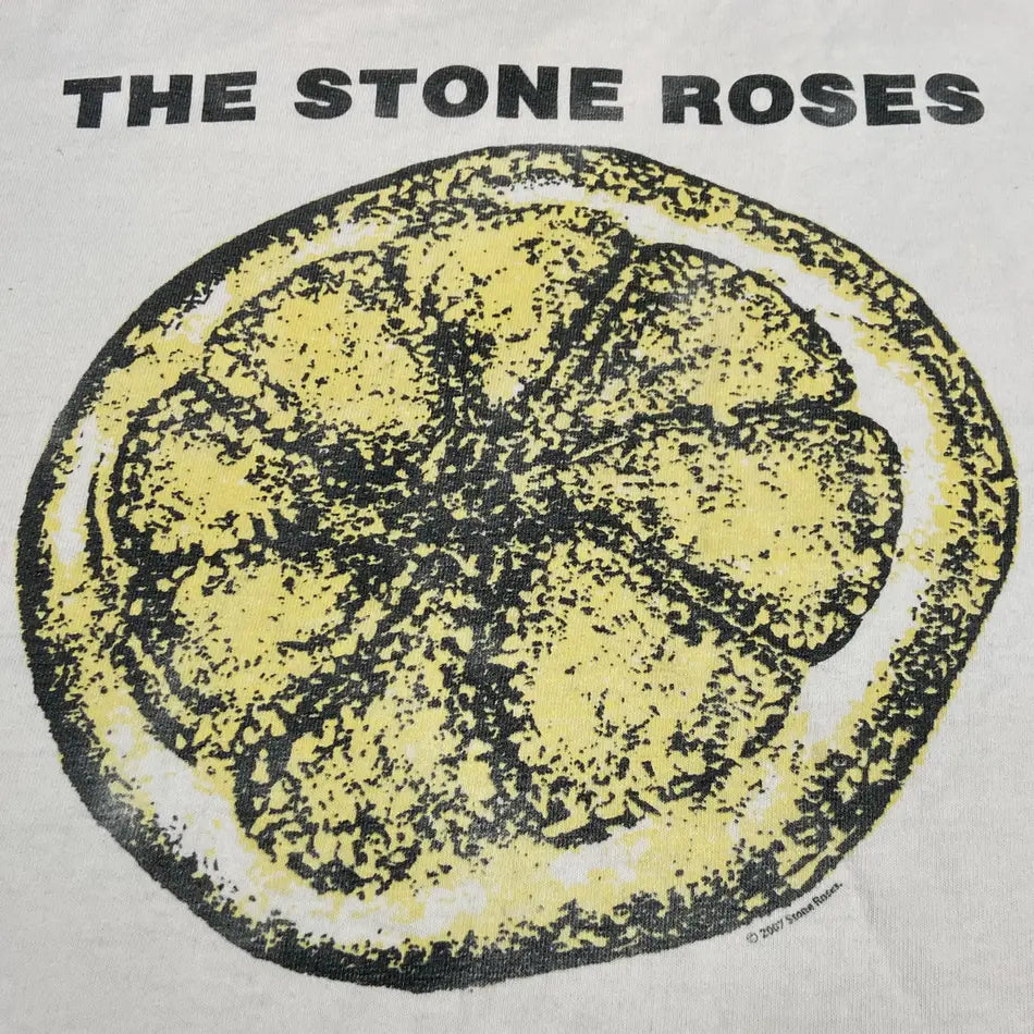 THE STONE ROSES LIGHT PINK TEE 2007