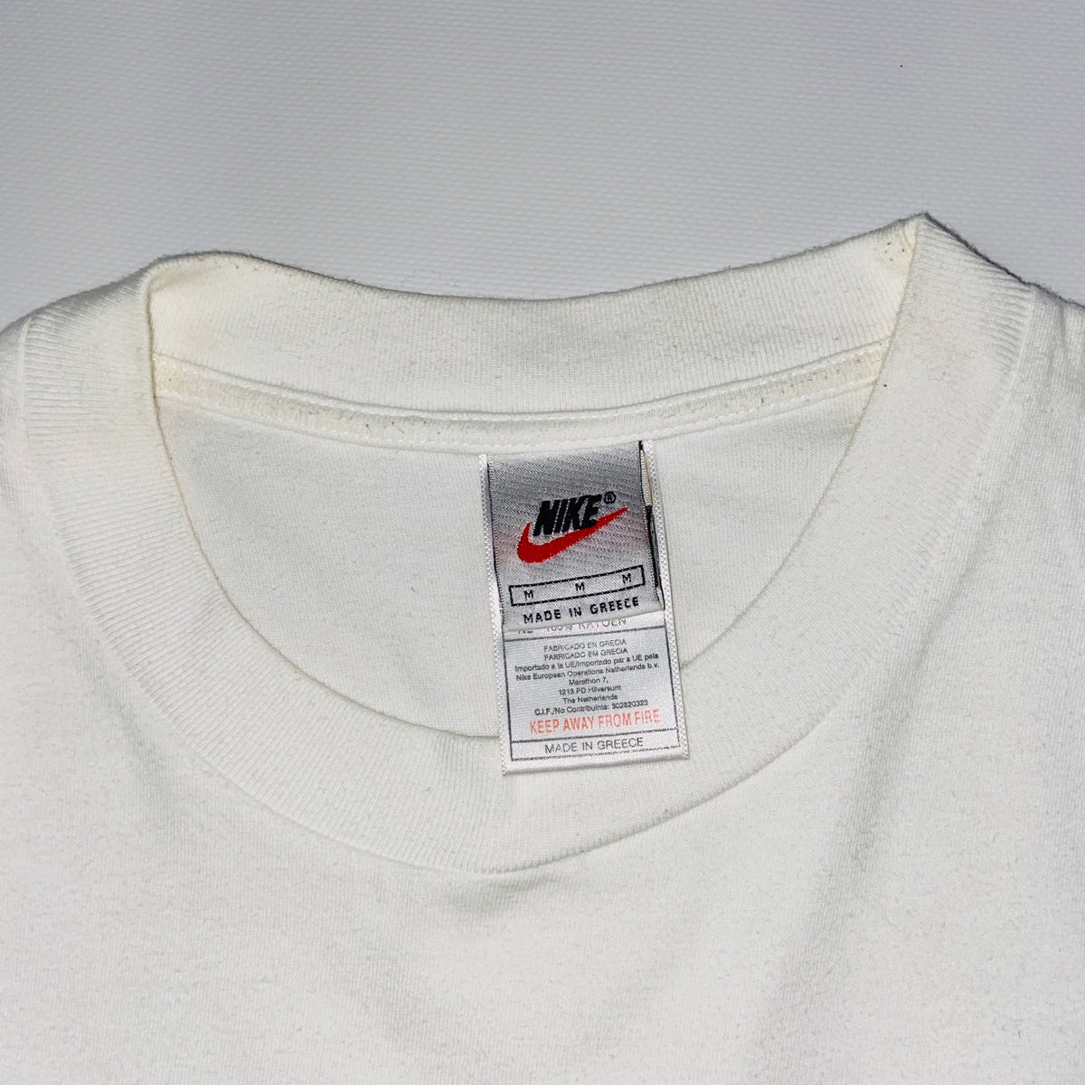 1990s NIKE CHALLENGE COURT BIG LOGO TEE