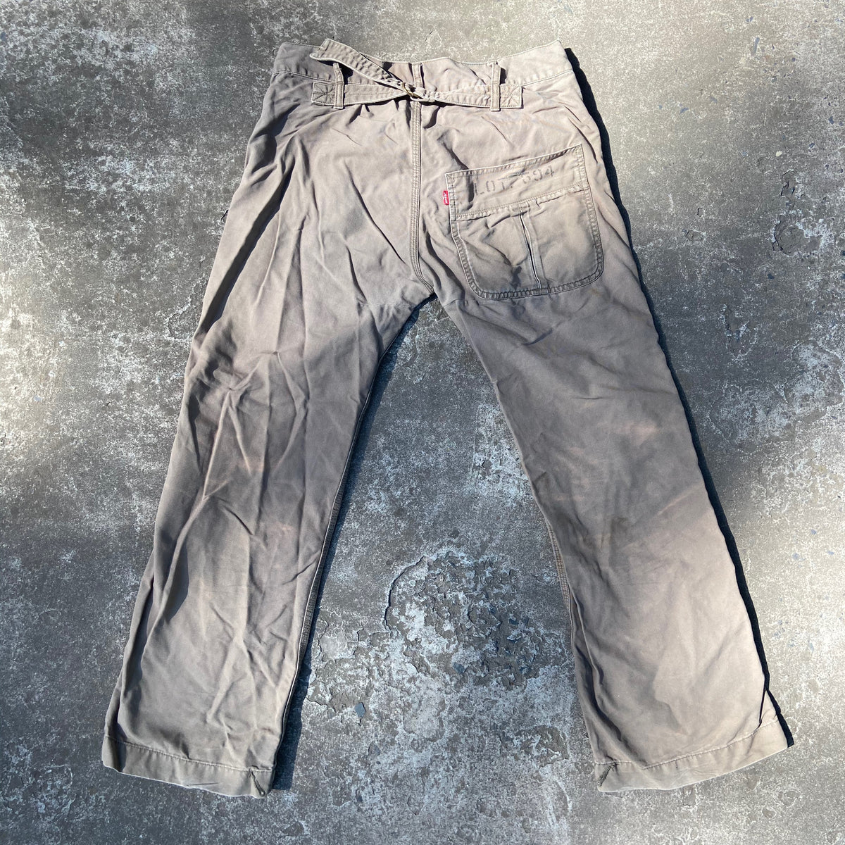 LEVIS LOT 594 MULTIPOCKET BONDAGE CARGO PANTS 1990s