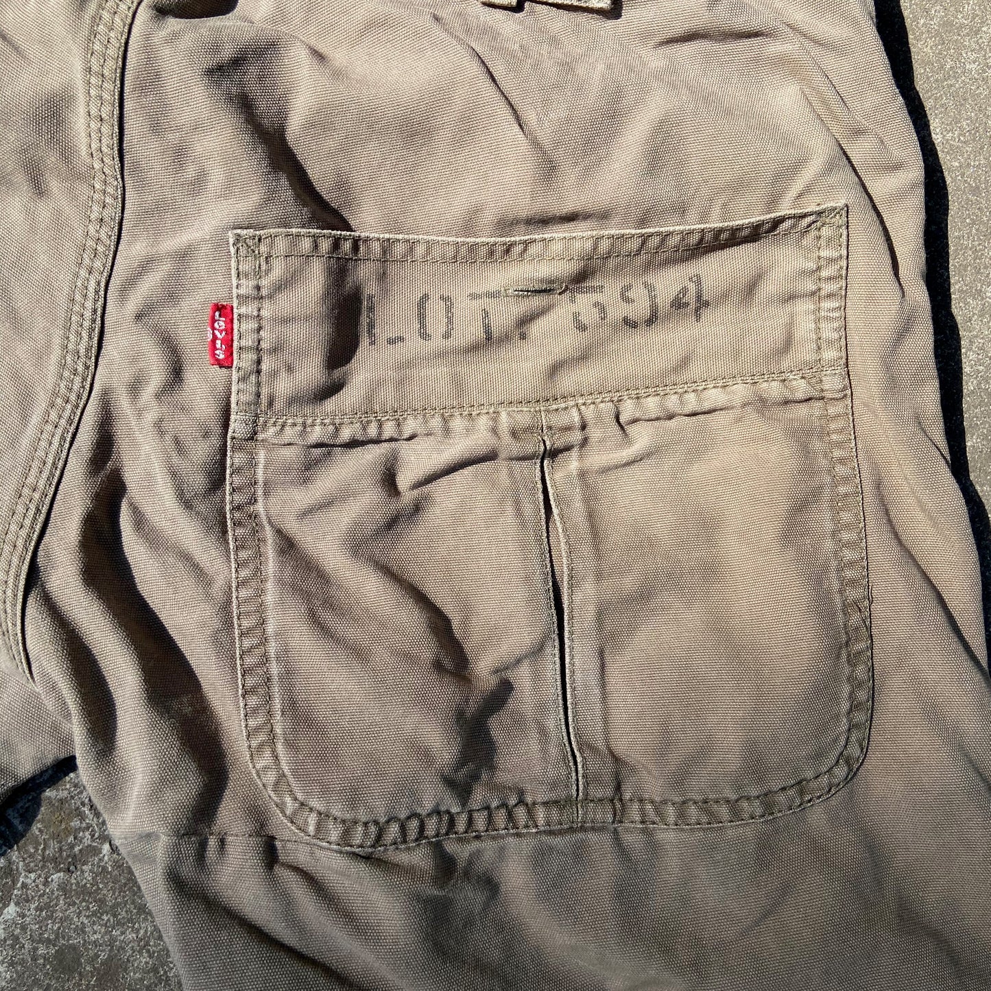 LEVIS LOT 594 MULTIPOCKET BONDAGE CARGO PANTS 1990s