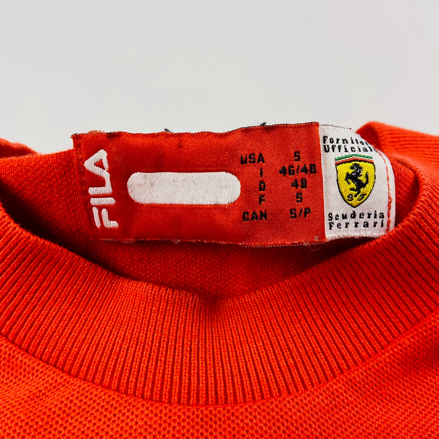 2000s FERRARI x FILA - RACING TEE
