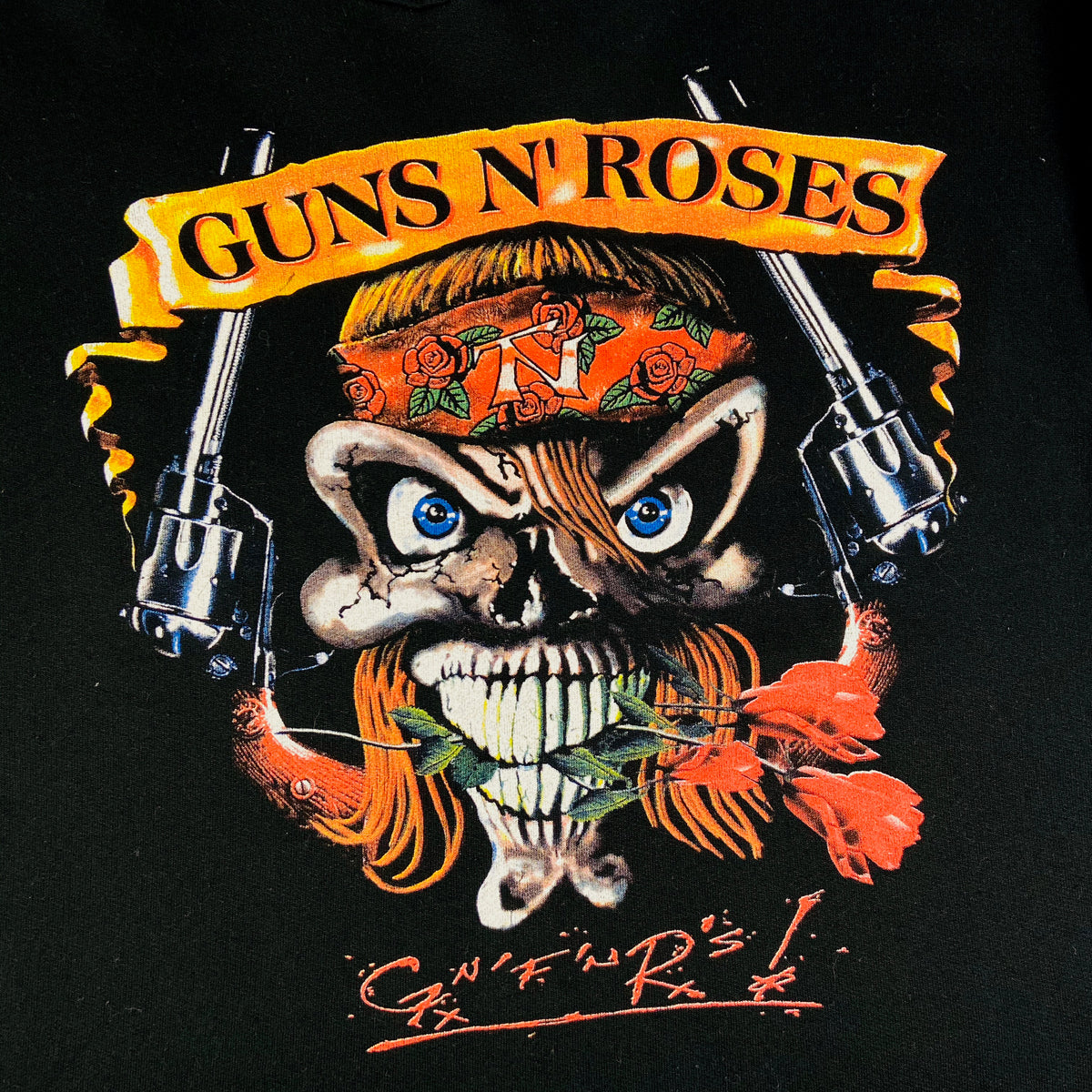 1980s GUNS N' ROSES ITALIAN JUICY HOODIE