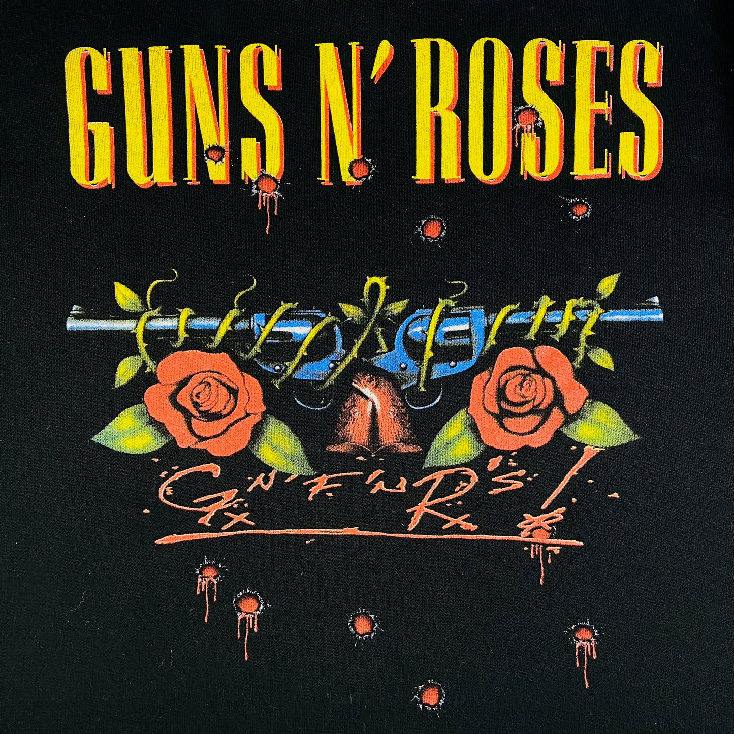 1980s GUNS N' ROSES ITALIAN JUICY HOODIE