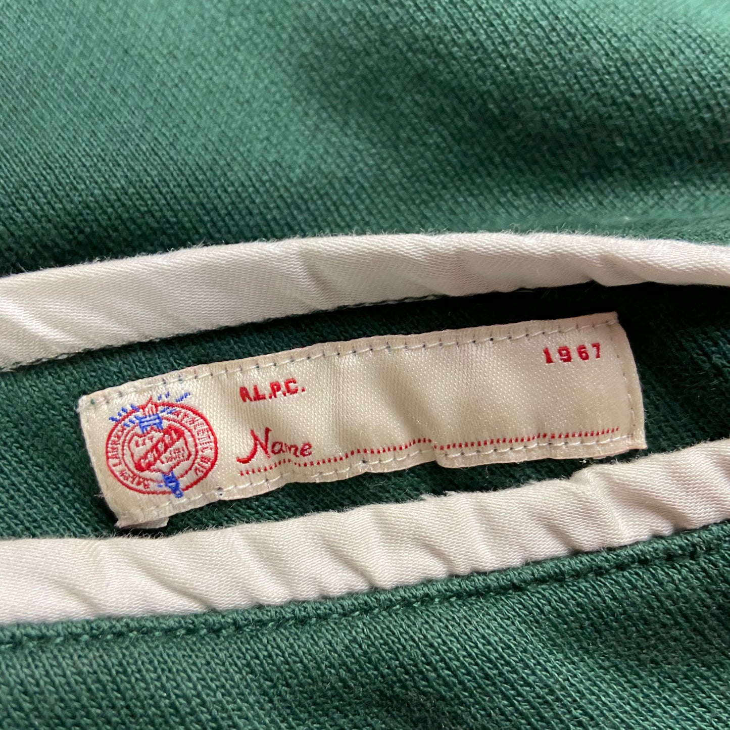 VINTAGE RALPH LAUREN VARSITY LETTERMAN DOG JACKET 2009