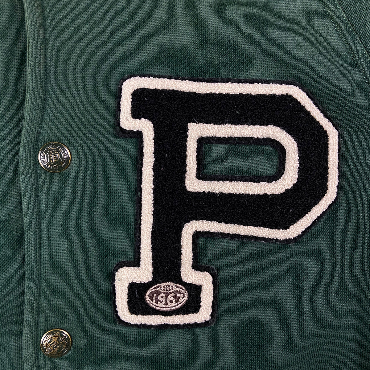 VINTAGE RALPH LAUREN VARSITY LETTERMAN DOG JACKET 2009