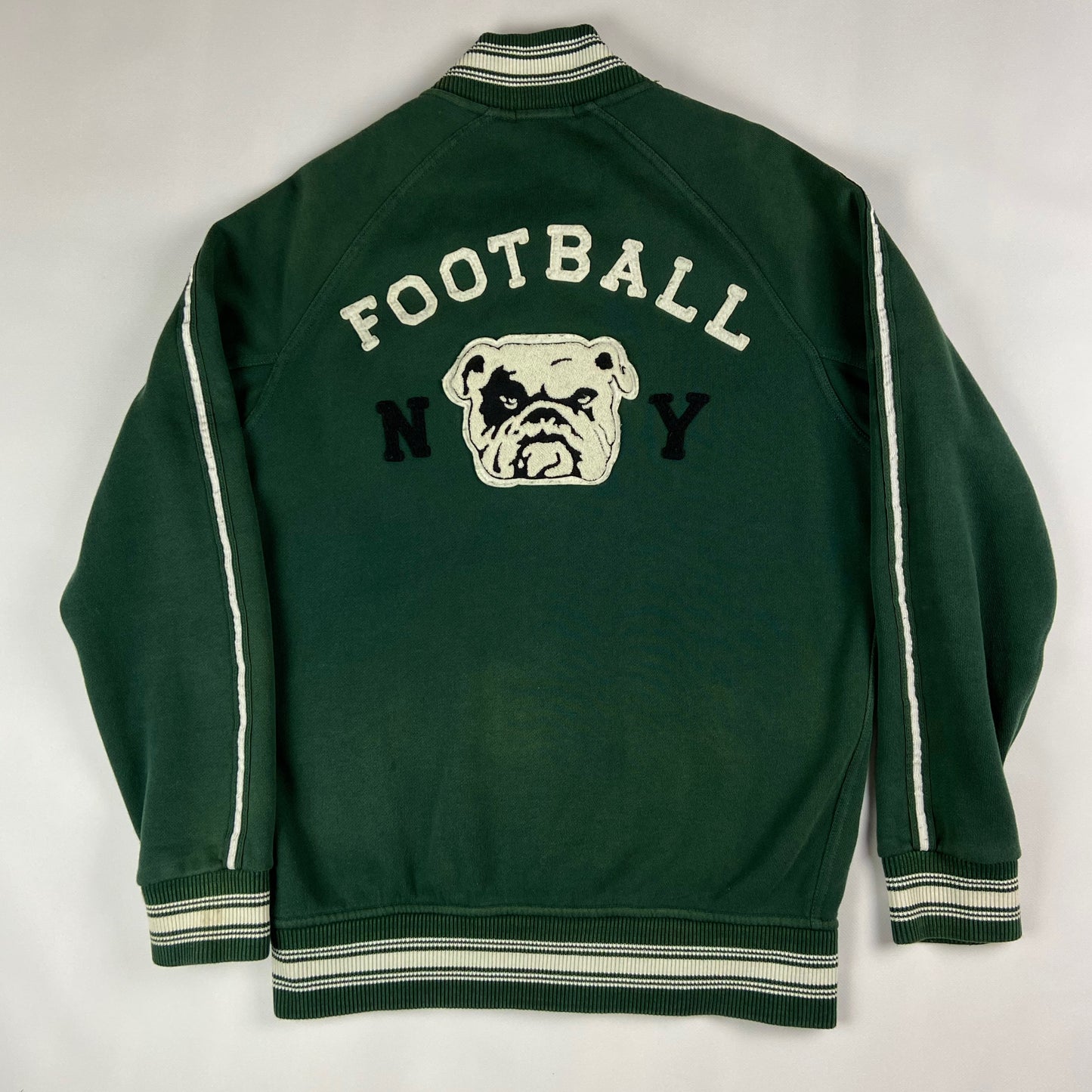 VINTAGE RALPH LAUREN VARSITY LETTERMAN DOG JACKET 2009