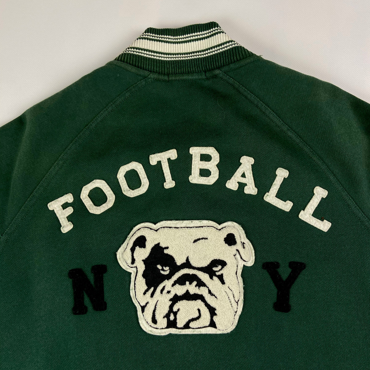 VINTAGE RALPH LAUREN VARSITY LETTERMAN DOG JACKET 2009