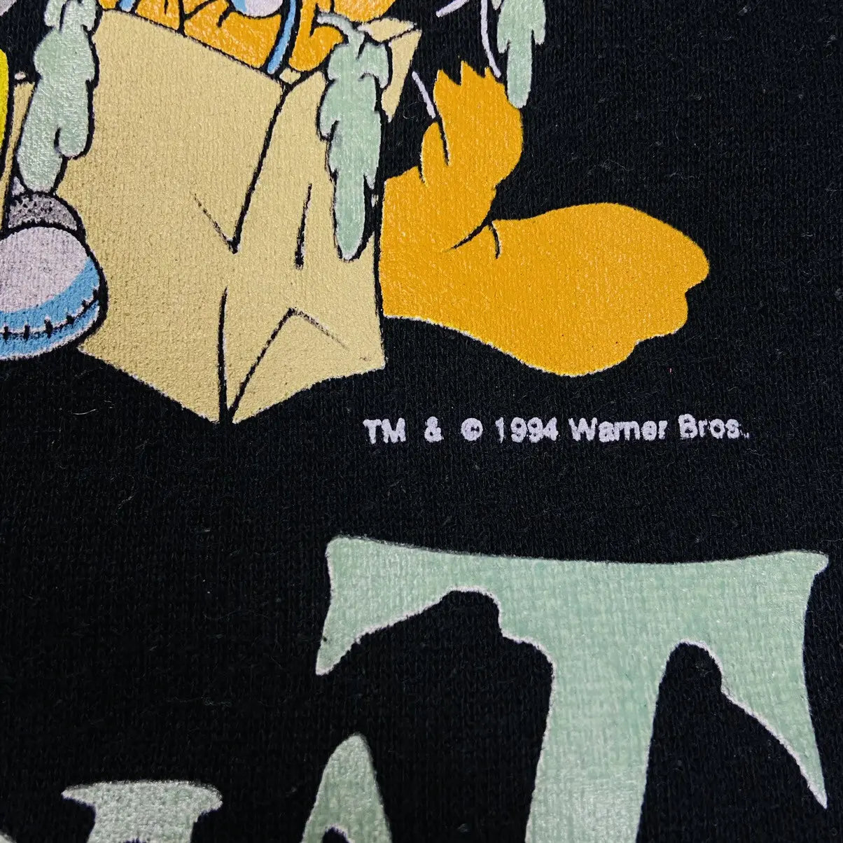 1994 "TRICK OR TREAT" WARNER BROS SWEATSHIRT