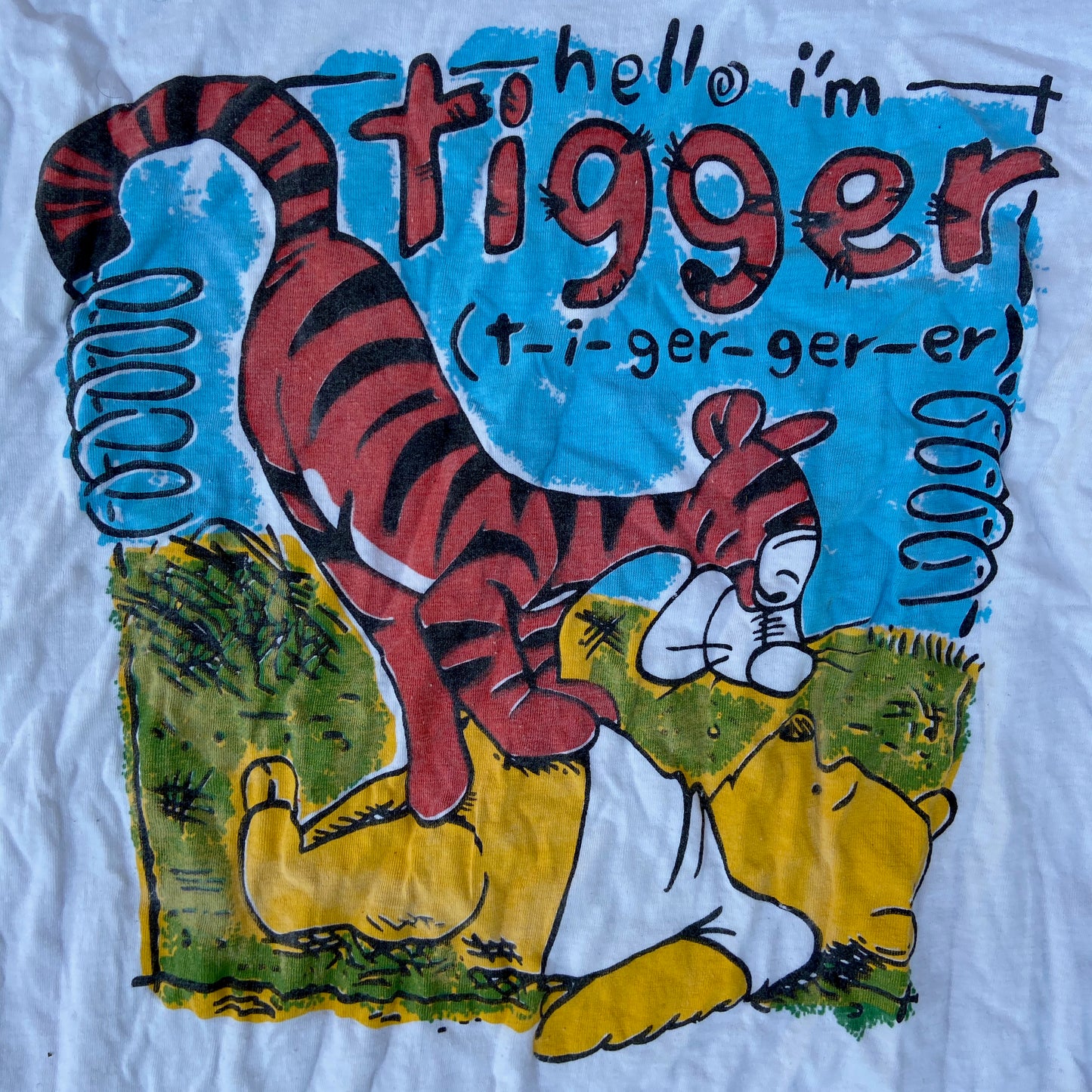1980s WINNIE THE POOH SINGLE STITCHED TEE