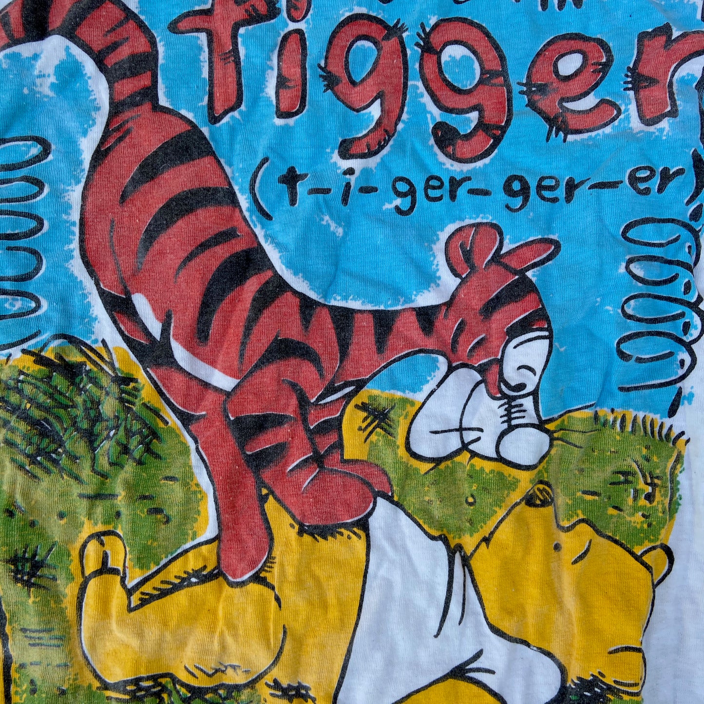 1980s WINNIE THE POOH SINGLE STITCHED TEE