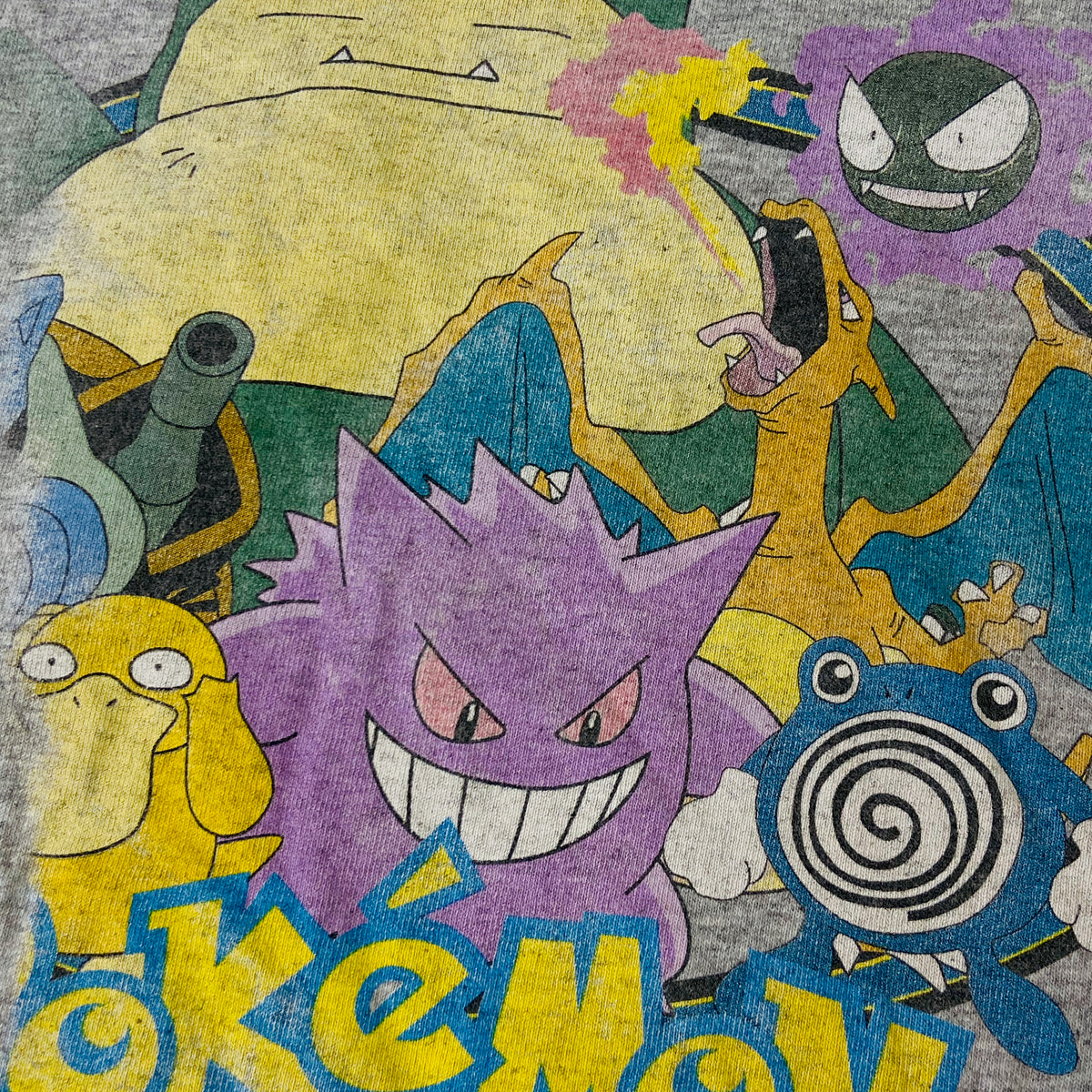 1990s POKEMON FADED TEE