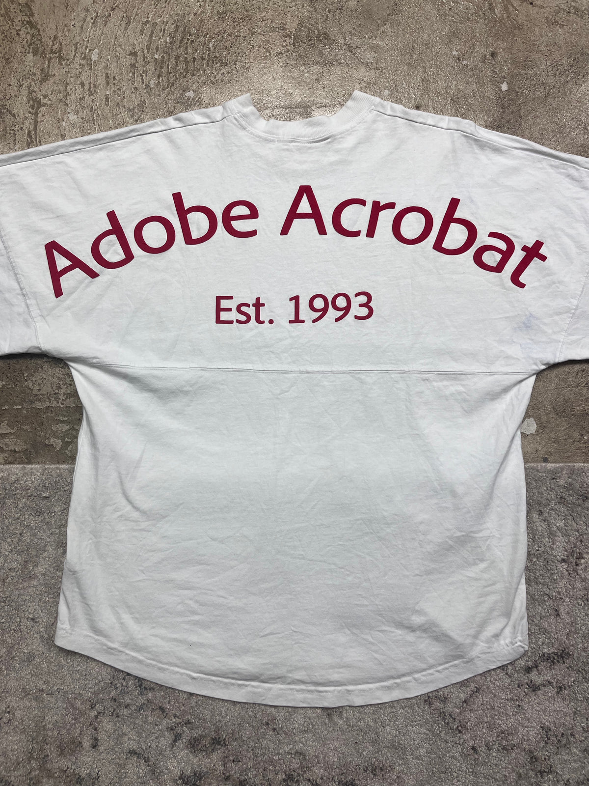 1993 ADOBE ACROBAT PUFF LOGO OVERSIZED LONG SLEEVE