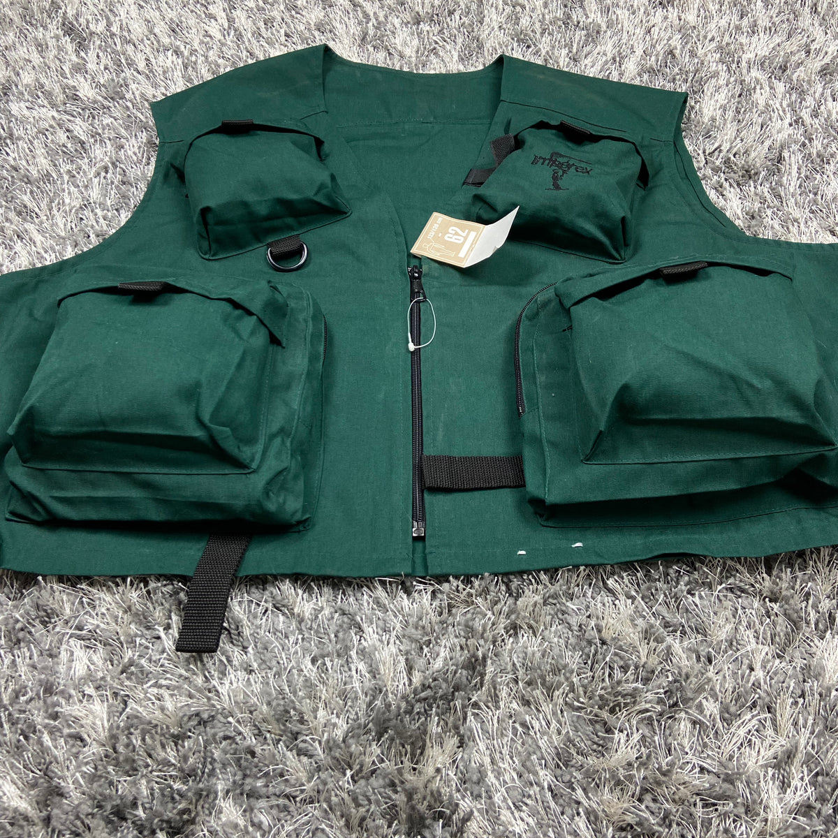 BOXY CARGO MULTIPOCKET BONDAGE VEST 1990s