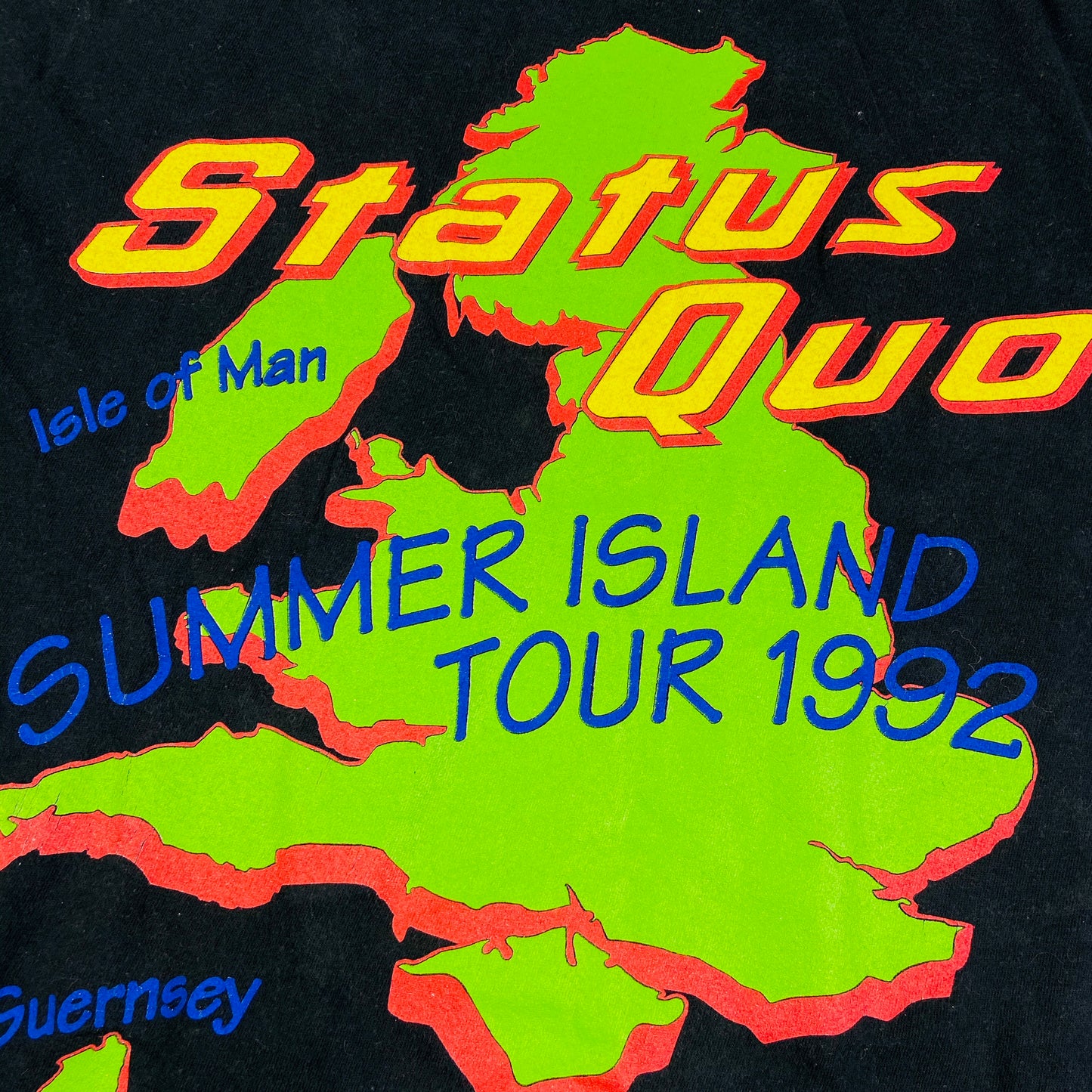 1992 STATUS QUO "ROCK TIL YOU DROP" TEE