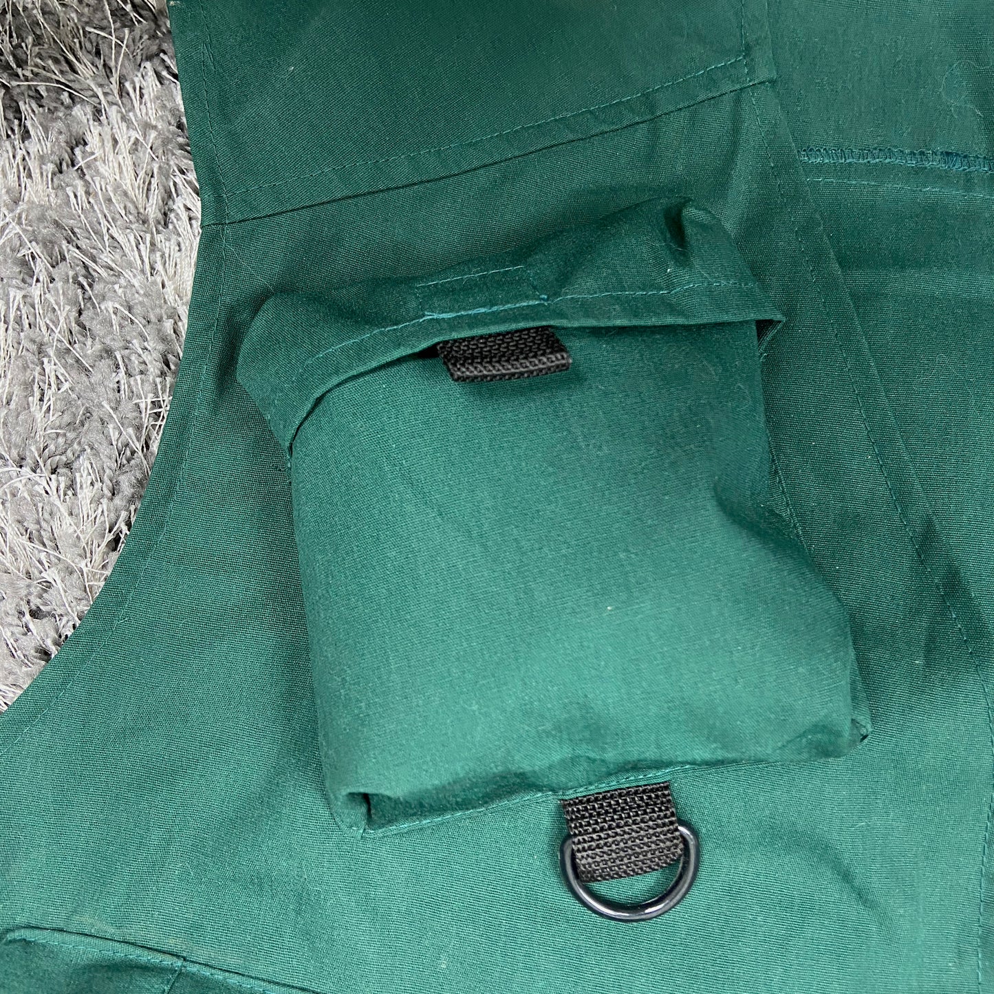 BOXY CARGO MULTIPOCKET BONDAGE VEST 1990s