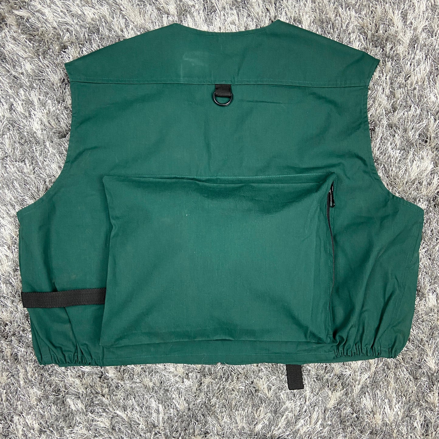BOXY CARGO MULTIPOCKET BONDAGE VEST 1990s