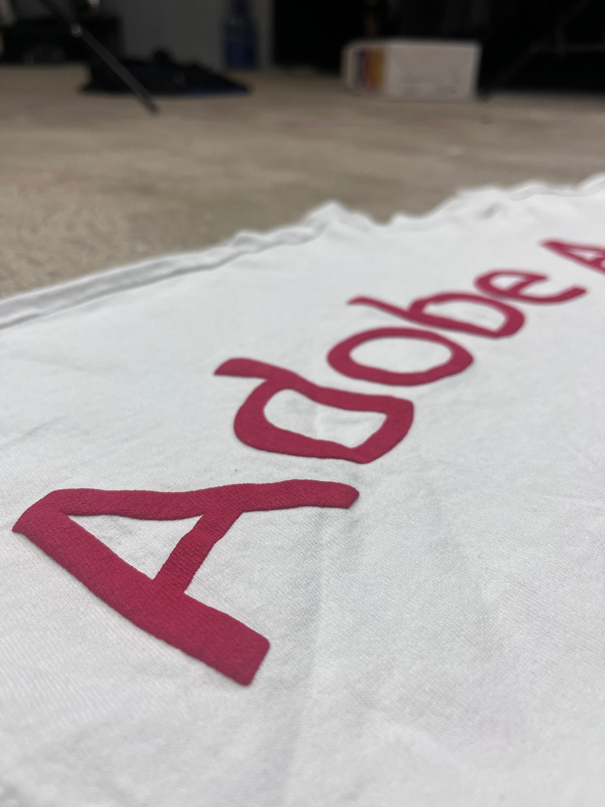 1993 ADOBE ACROBAT PUFF LOGO OVERSIZED LONG SLEEVE