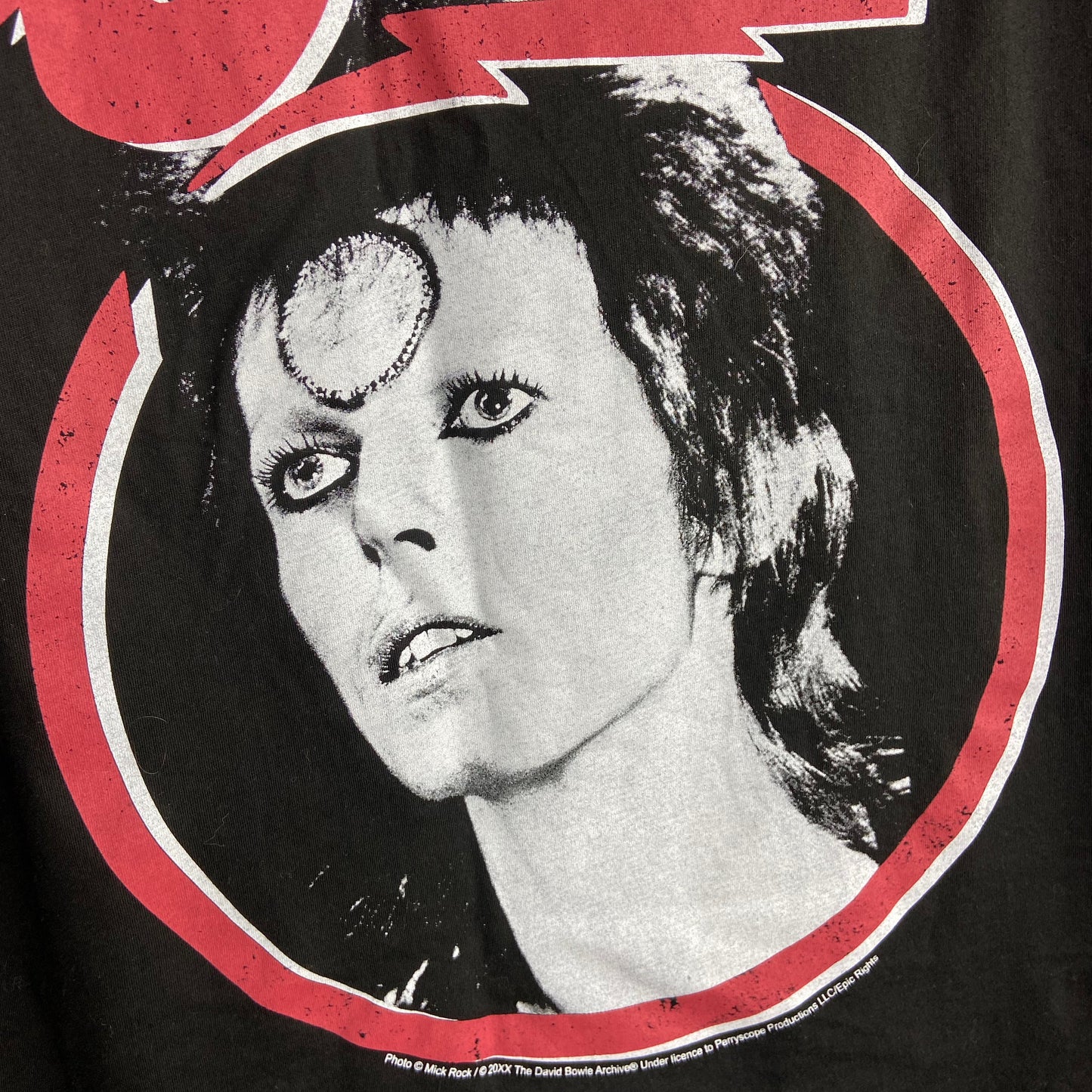 DAVID BOWIE ARCHIVE PHOTO BY MICK ROCK TEE