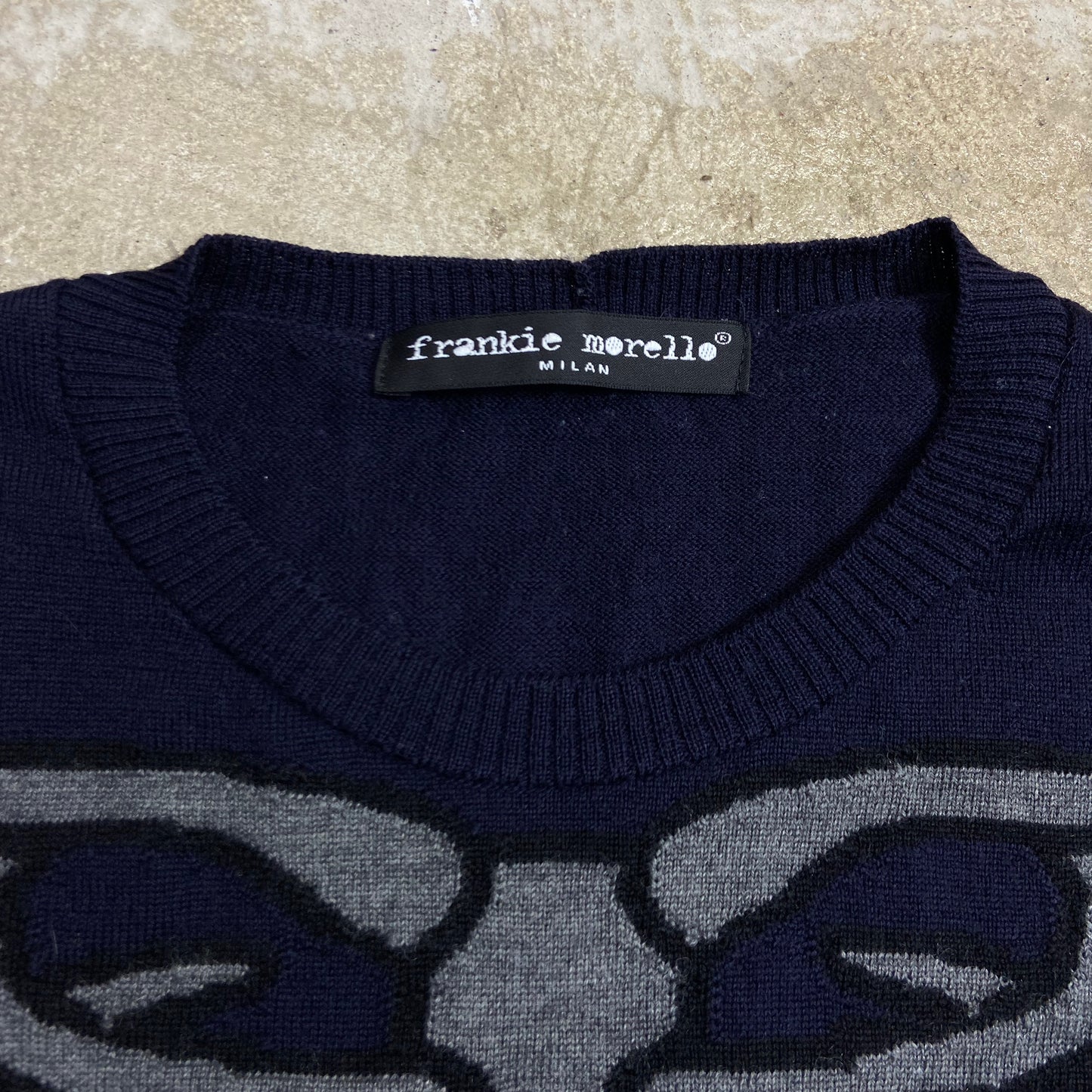 FRANKIE MORELLO SKELETON X-RAY KNIT