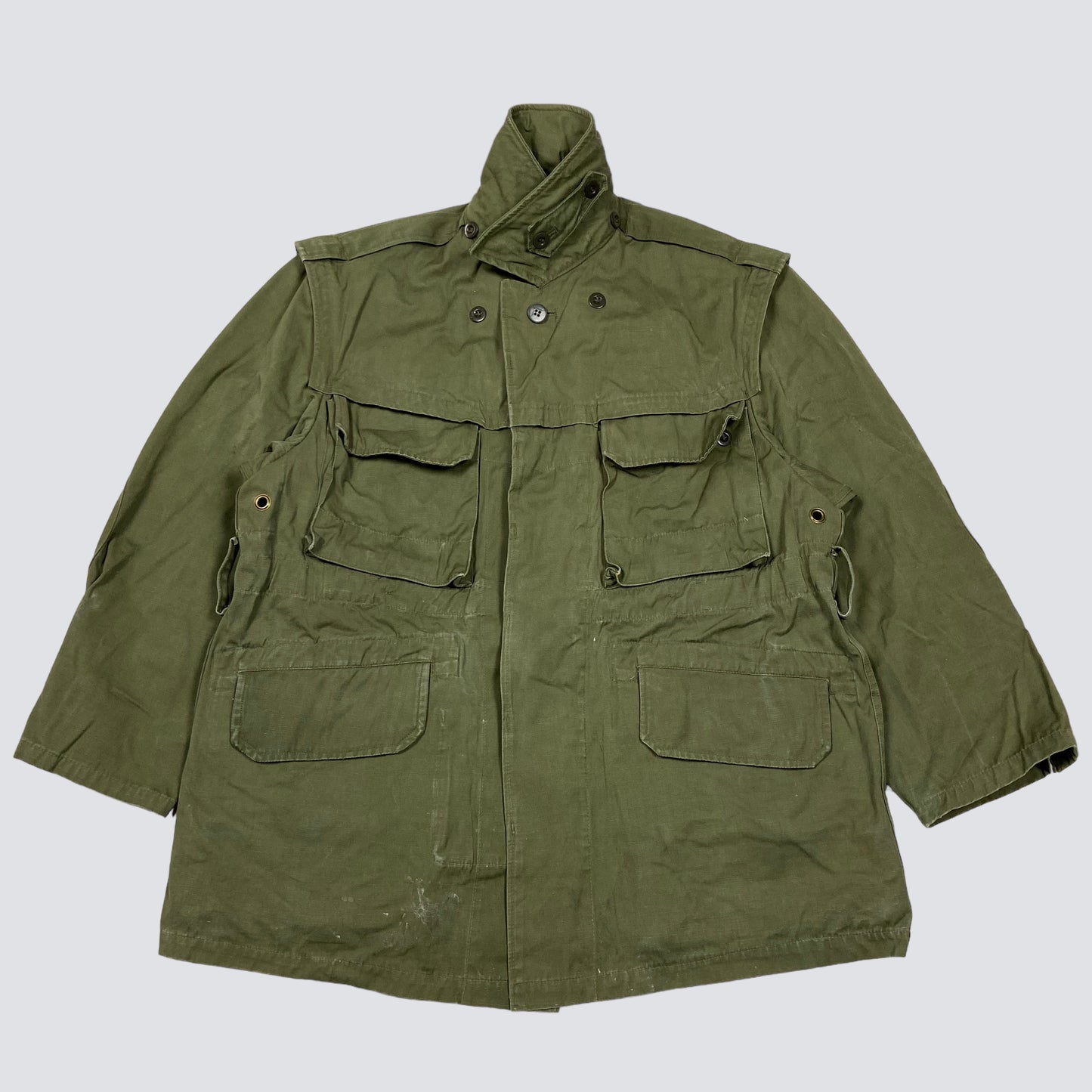 WWII US ARMY M-1943 BERLIN BRIGADE STAMP NAMED FIELD JACKET