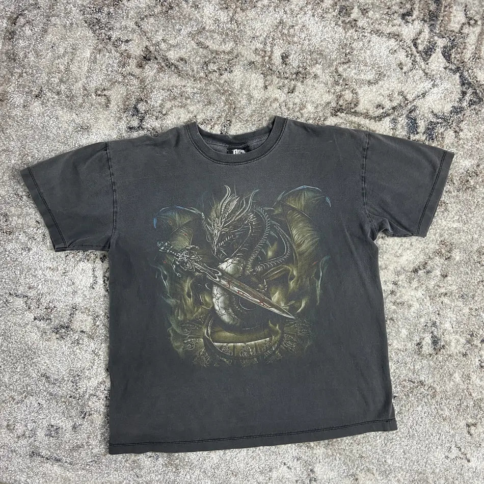 1990s BASILISK HEAVY FADED TEE