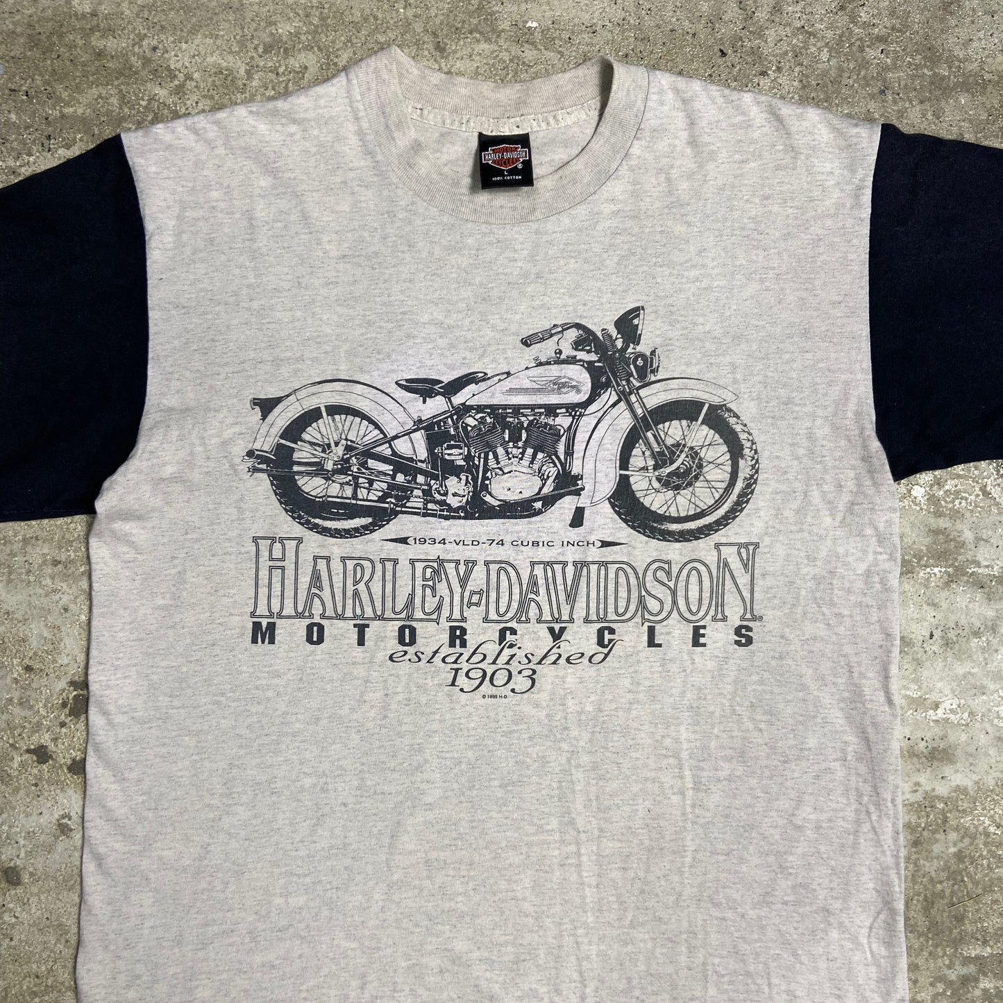 1995 HARLEY DAVIDSON BIG TWIN SINGLE STITCH TEE