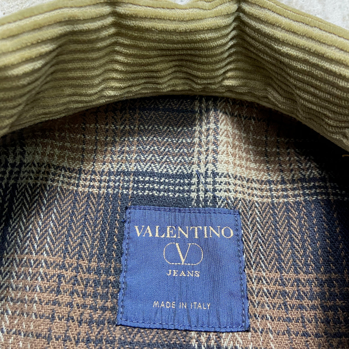 1980s VALENTINO ITALIAN HEAVY DENIM JACKET