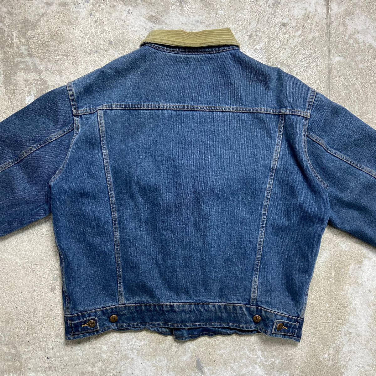 1980s VALENTINO ITALIAN HEAVY DENIM JACKET