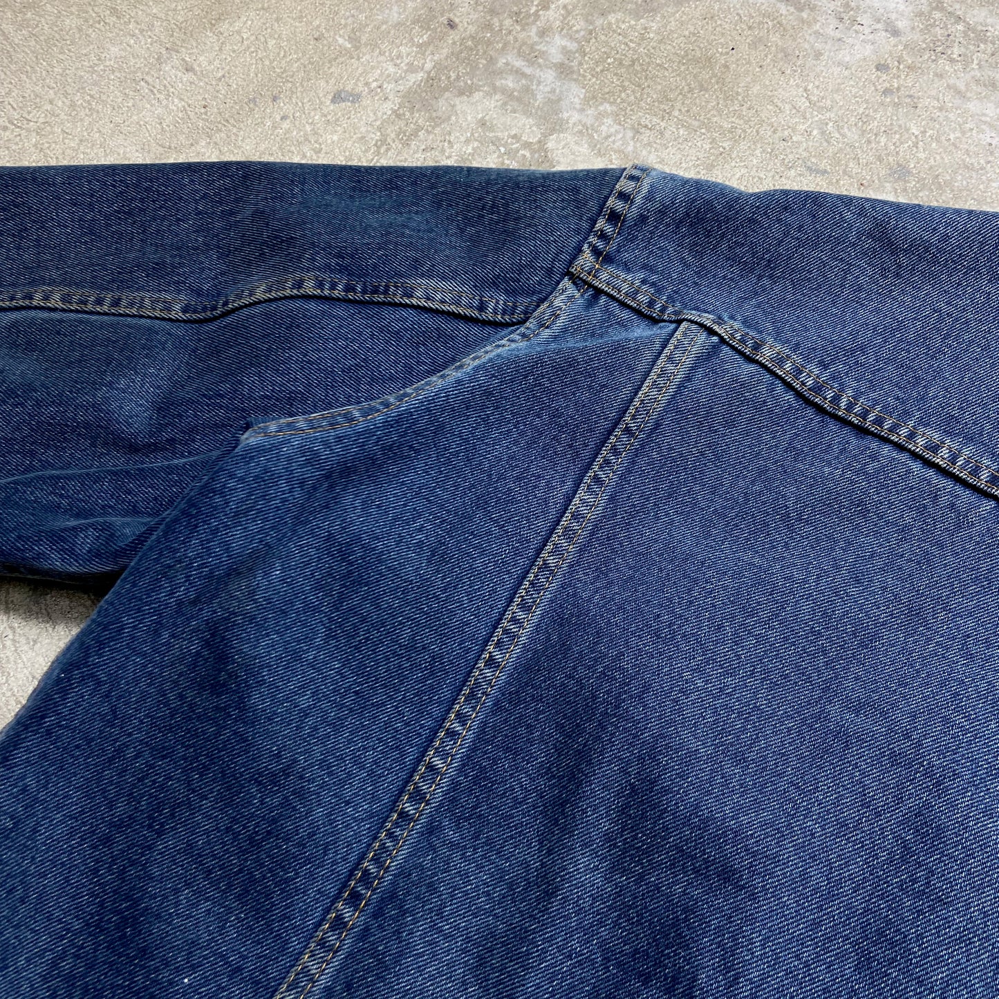 1980s VALENTINO ITALIAN HEAVY DENIM JACKET