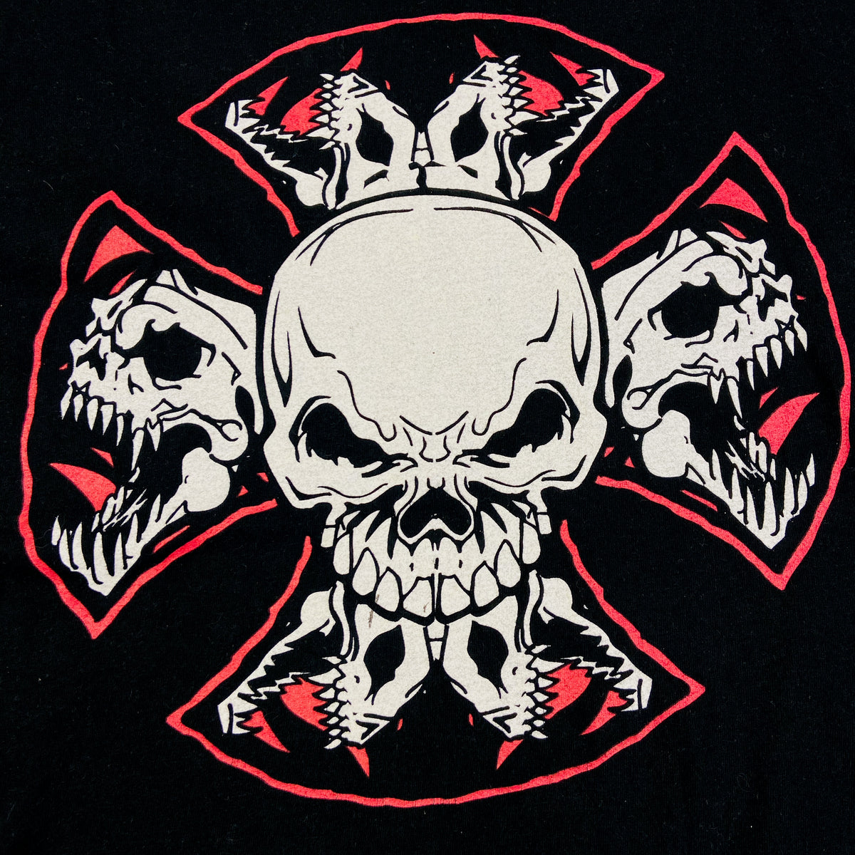 1990s CHOPPERS SKULL TEE