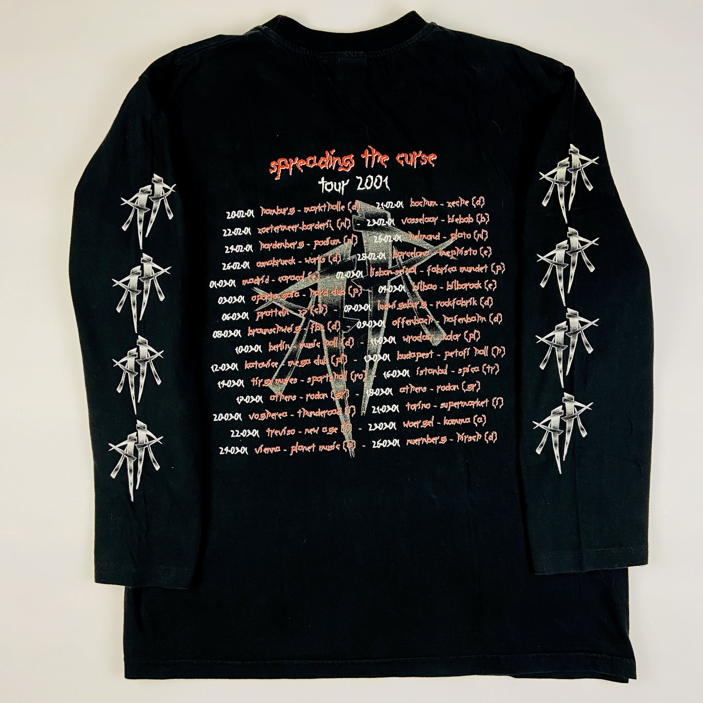2001 RAWHEAD REXX "SPREADING THE CURSE" TOUR LONGSLEEVE