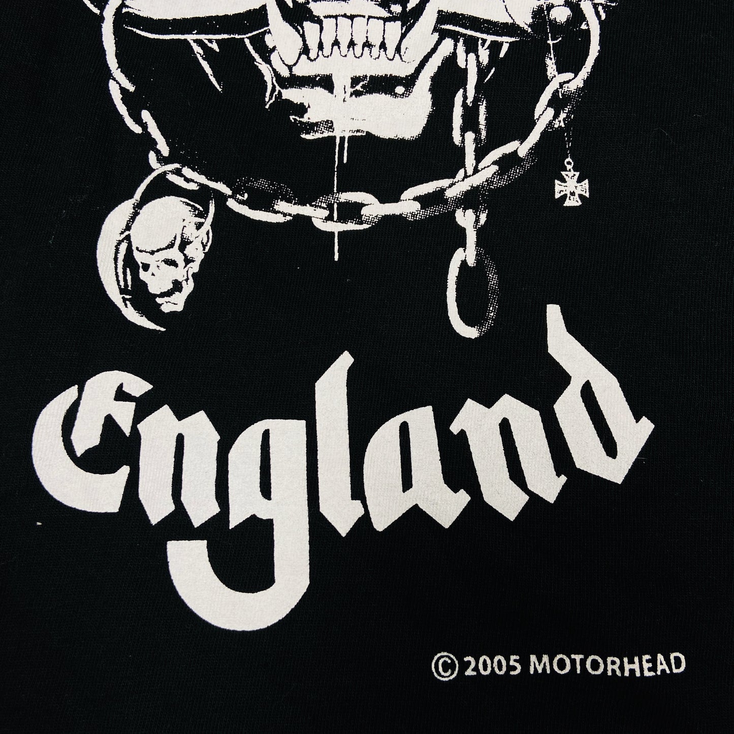 2005 MOTORHEAD ENGLAND HOODIE