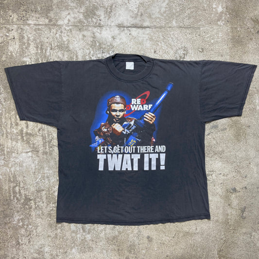 1980s RED DWARF TWAT IT! SUN FADED TEE