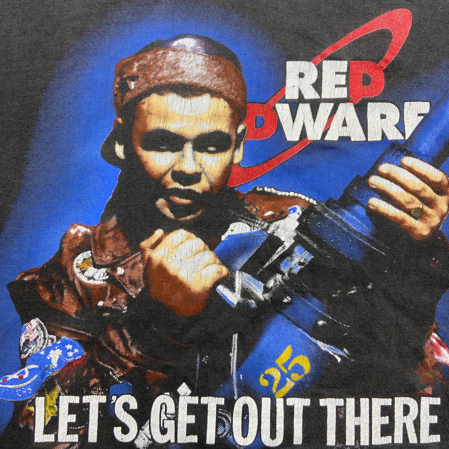 1980s RED DWARF TWAT IT! SUN FADED TEE