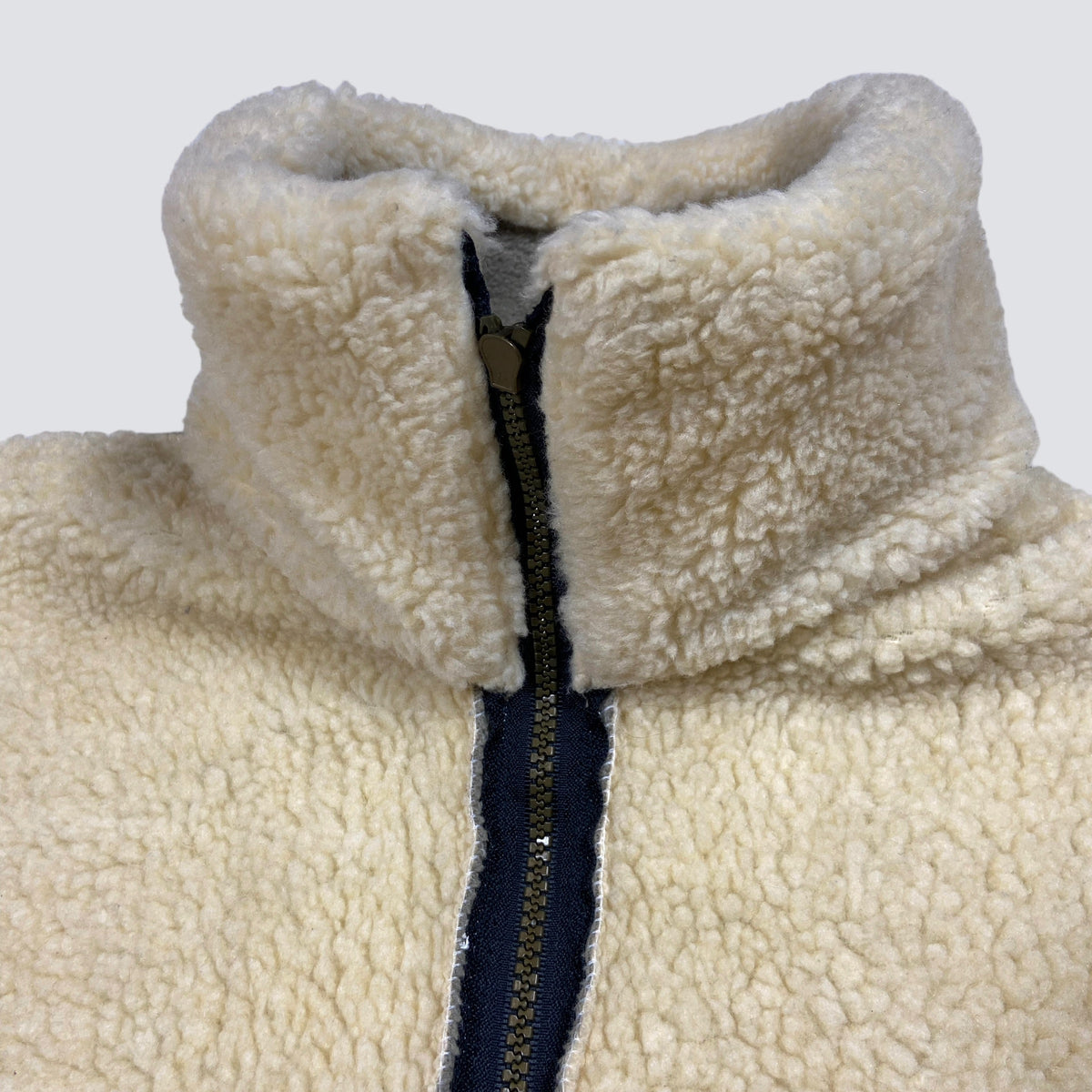 1990s SOFT TEDDY SHERPA JACKET - MADE IN U.K.