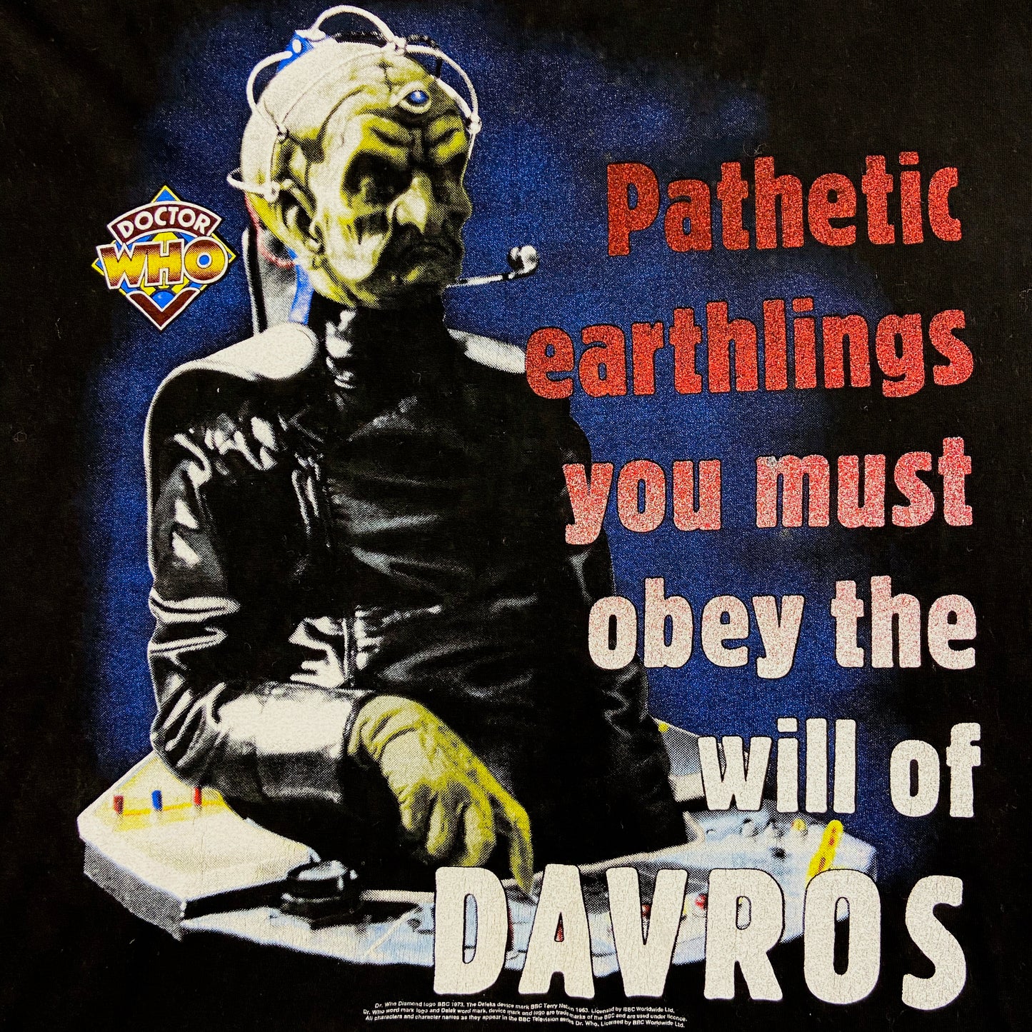 1973 DOCTOR WHO DAVROS ARCHIVE TEE