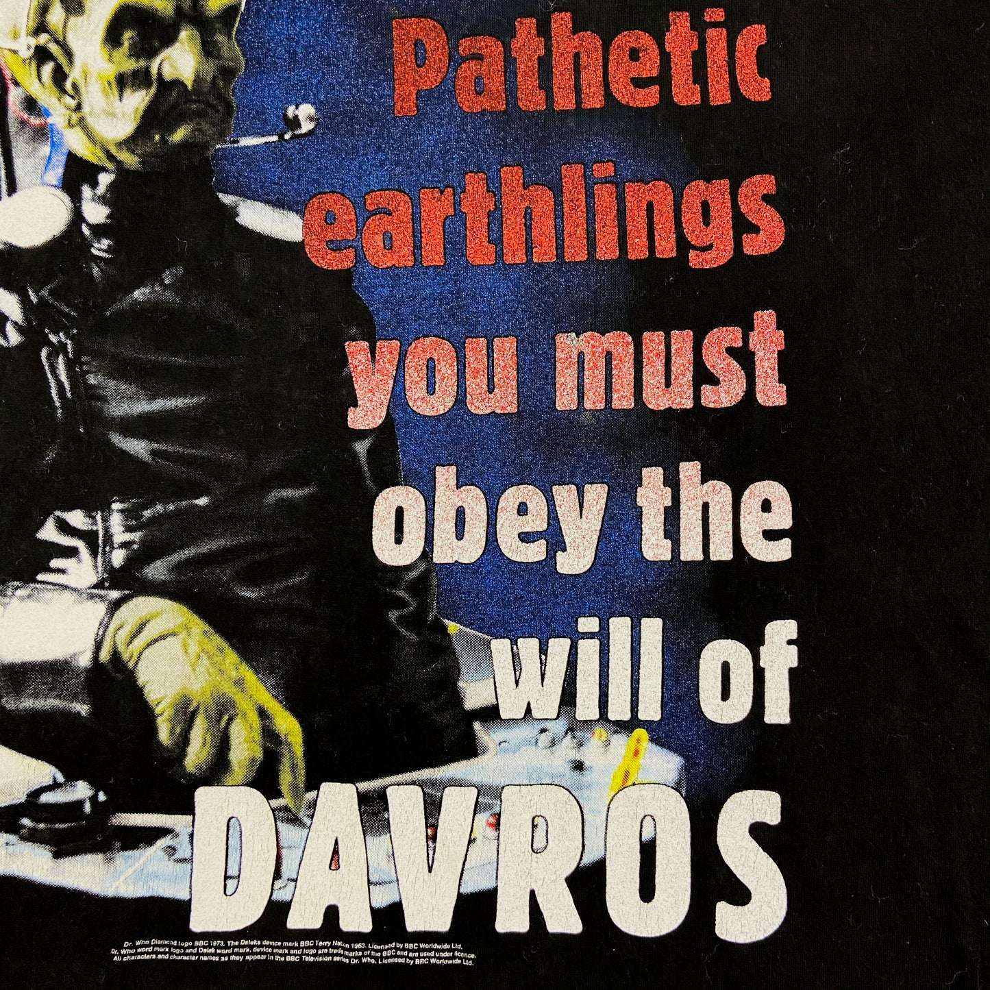 1973 DOCTOR WHO DAVROS ARCHIVE TEE