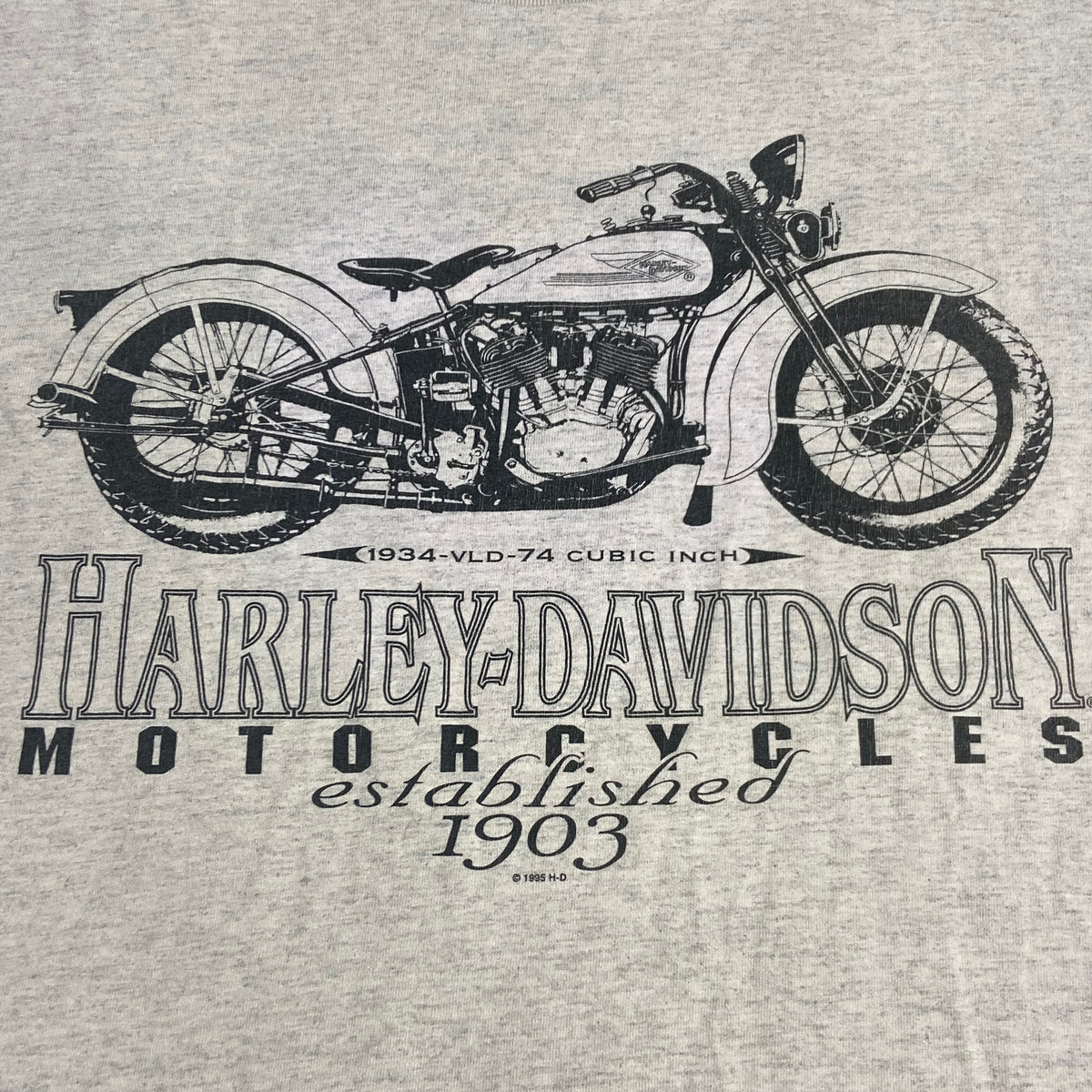 1995 HARLEY DAVIDSON BIG TWIN SINGLE STITCH TEE