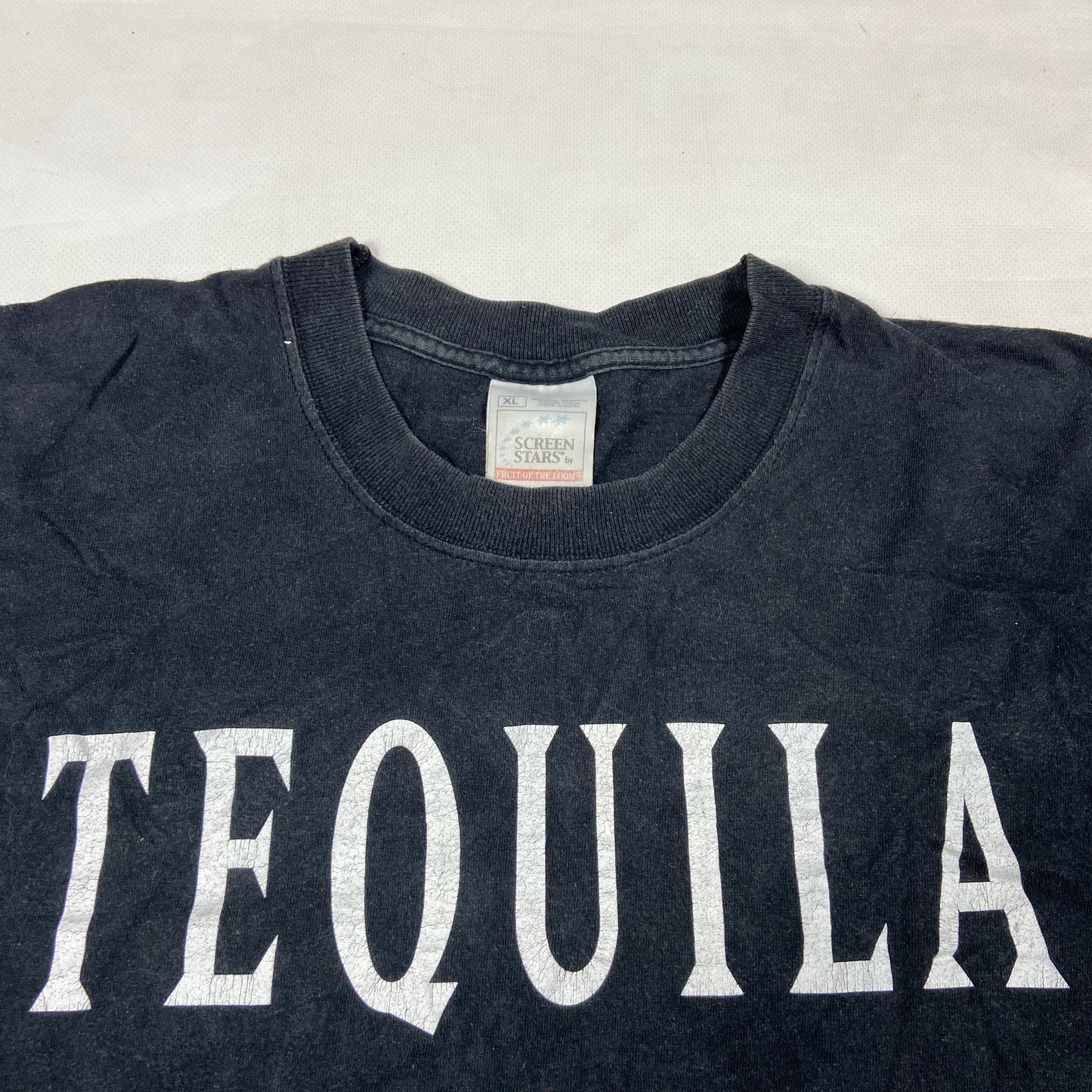 1990s QUENTIN TARANTINO "TEQUILA FROM DUSK TILL DAWN" FADED TEE