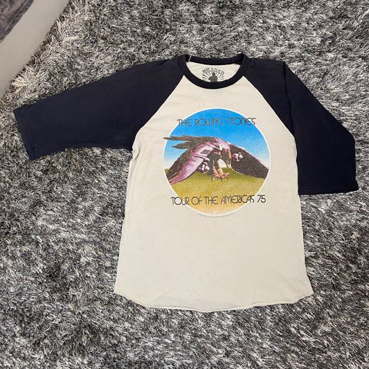 2005 ROLLING STONES "TOUR OF THE AMERICAS" FADED LONGSLEEVE