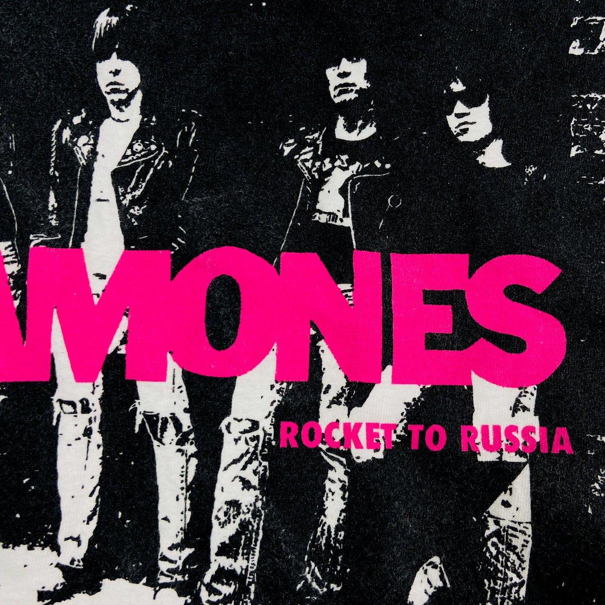 "ROCKET TO RUSSIA" RAMONES TEE