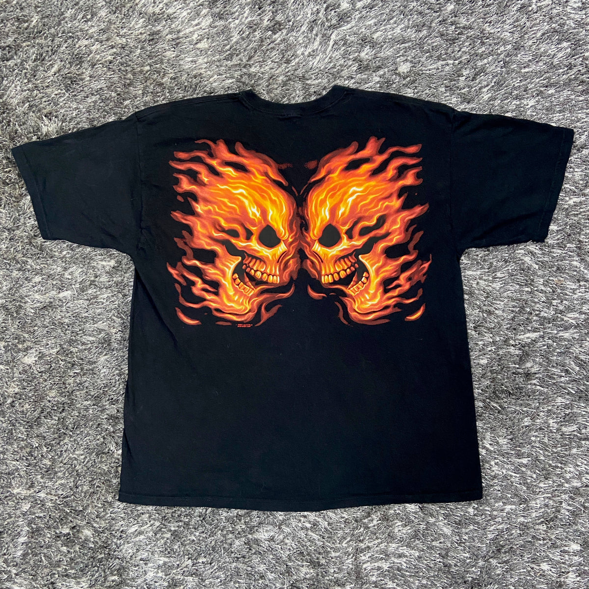 LIQUID BLUE - RIDE THE ROCKIES TEE 2000s
