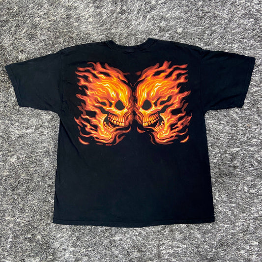 LIQUID BLUE - RIDE THE ROCKIES TEE 2000s