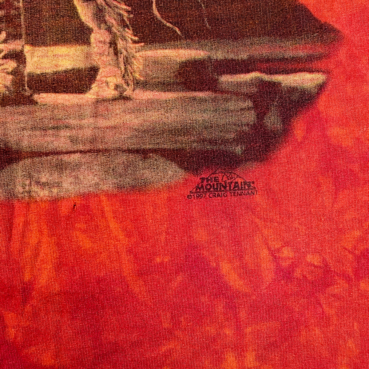 1997 MOUNTAIN CRAIG TENNANT DISTRESSED TEE