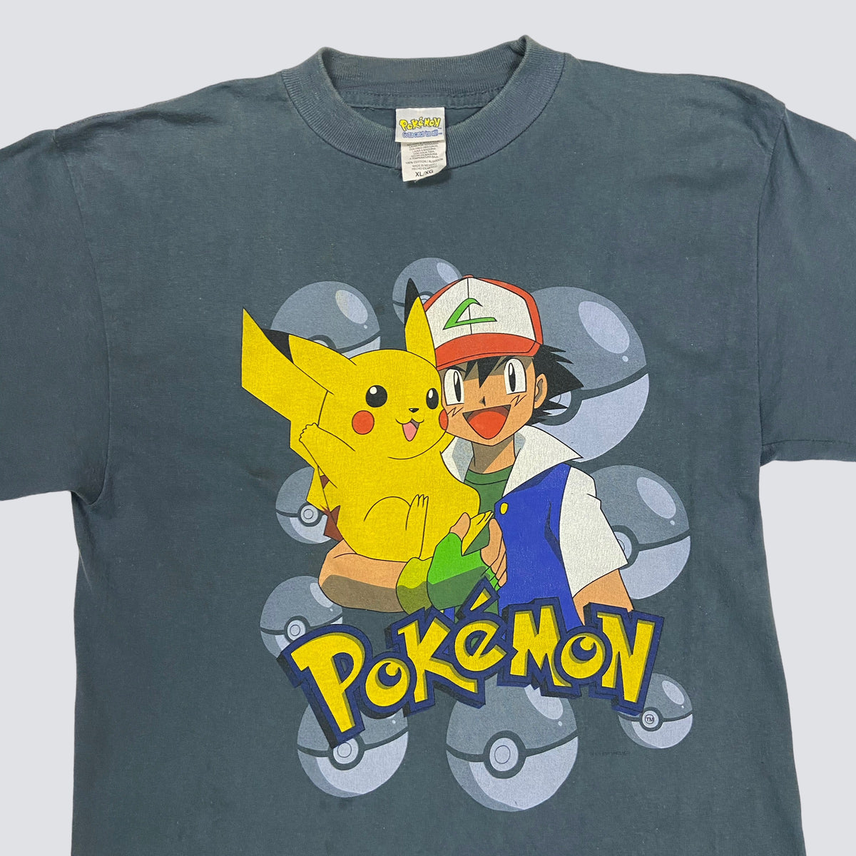 1999 POKEMON "GOTTA CATCH 'EM ALL!!" FADED TEE