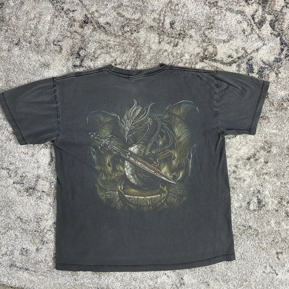 1990s BASILISK HEAVY FADED TEE