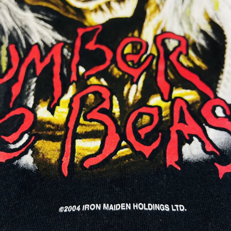 2004 IRON MAIDEN "THE NUMBER OF THE BEAST" TEE